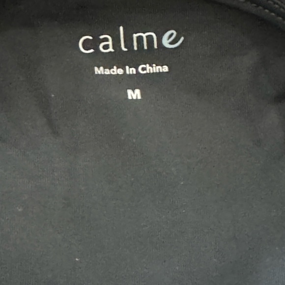 NWT JOHNNY WAS CALME Black and White Racerback Sports Bra - Picture 6 of 6